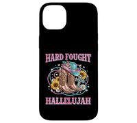 Hard Fought Hallelujah for Western Christian Cowgirl Case for iPhone 14 Plus