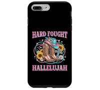 Hard Fought Hallelujah for Western Christian Cowgirl Case for iPhone 7 Plus/8 Plus