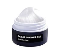 Hard Gel for Nails, Non-Sticky Nail Gel, Long-Lasting Formula, Smooth Self-Leveling Texture, Easy Application Finish, for Everyday Home Wedding Events Fashion Use, 15g