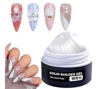 Hard Gel Nails, Non-Sticky Nail Building Gel, Easy Application Art Accessory, Overlay, Ideal for Women, Special Occasion, Practice, Everyday Use, Home, Seasonal