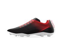 Hard Ground Football Boots Agility 100 Fg - Black/red