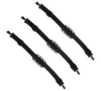 Hard Hat Chin Strap 3 Pcs Adjustable Chin Strap Hard Hat Elastic Rubber Straps Safety Belt Replacement Comfortable Secure