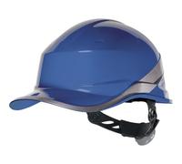 Hard Hat Helmet Hi Vis Reversible Safety Bump Cap Diamond V by DELTA PLUS
