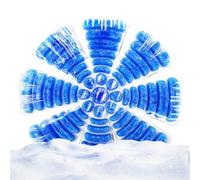 Hard Hat Ice Pack Insert - Head Cooler - Head Ice Pack Liner Keep Cool for Catcher Helmets Outdoor Sports Equestrian Riding