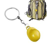 Hard Hat Keychain Mini, Hard, Tiny, Small