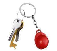 Hard Hat Keychain - Small Safety Hat Keychain, Construction Favors Keychain | Small Construction Safety Hat Keychain, Construction Theme Tiny Hard Worker Hat Key Ring for Children Adults, Red, Refer