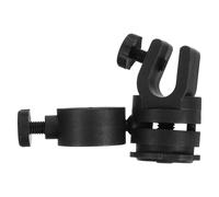 Hard Hat Light Mounting Clip for Helmet, Black Plastic, Lightweight