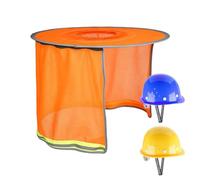 Hard Hat Shade | Full Brim Breathable Lightweight - Construction Sun Protection Shade - for Construction Sites Hot Weather Summer Outdoor Labor Road Work Roofing Painting Utility Work