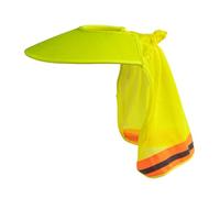 Hard Hat Sun Shade - Hard Hat Sun Shade, UV Protective Hard Hat Sun Shield | Breathable Safety Helmet Visor for Outdoor Use, Adjustable Fit for Face and Head, Anti-UV Neck Cover for Construction