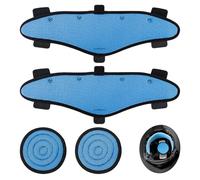 Hard Hat Top Pads and Sweatbands for Klein Tools Safety Helmet, Washable Hard Hat Cooling Liner Accessories Set, Suspension Replacement for Hard Hat, Reusable Inserts Headband, 4 PCS