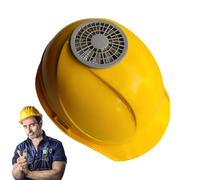 Hard Hat with Fan | USB Charging Hard Hat Fan - Breathable Head Protection Equipment, Ventilated Caps, Personal Cool Devices for Outdoor Hot Days