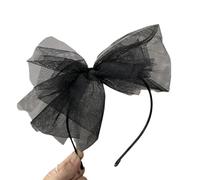 Hard Headbands Wide Lace Bows Hairband For Womens Gothic Black Headband Hairpin Hair Ornaments