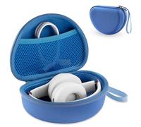 Hard Headphone Case for Beats Studio Pro/Solo 4/Studio 3/Solo 3/Solo 2 Wireless Bluetooth Noise Cancelling Headphones, Over Ear Headphone Carrying Travel Case with Mesh Pocket for Storage Accessories