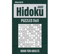 Hard Hidoku Puzzles 11x11 Book for Adults: 200 Hard Hidoku For Advanced Players.