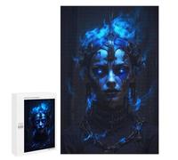 Hard Jigsaw Puzzle for Adults 1000 PCS A Woman Bound by Magic Puzzle for Adults Relax Games Difficult Challenge Challenging To Complete 1000 PCS