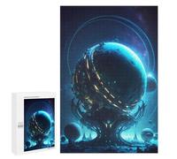Hard Jigsaw Puzzle for Adults 1000 PCS Alien Dreamscapes Puzzle for Adults Relax Games Difficult Challenge Challenging To Complete 1000 PCS