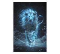 Hard Jigsaw Puzzle for Adults 1000 PCS Celestial White Lion Adult Jigsaw Puzzle Hands-on Game Perfect Decoration Great Gift for Gaming 1000 PCS
