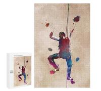 Hard Jigsaw Puzzle for Adults 1000 PCS Climbing Puzzle for Adults Relax Games Difficult Challenge Challenging To Complete 1000 PCS