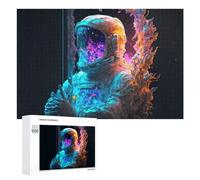Hard Jigsaw Puzzle for Adults 1000 PCS Cosmic Astronaut Space Exploration Artwork -1 Adult Puzzles Family Game For Family Fun Great Gift for Gaming 1000 PCS
