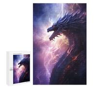 Hard Jigsaw Puzzle for Adults 1000 PCS Cosmic Star Dragon Puzzle for Adults Relax Games Difficult Challenge Challenging To Complete 1000 PCS