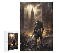 Hard Jigsaw Puzzle for Adults 1000 PCS Defiance in The Ruins Puzzle for Adults Relax Games Difficult Challenge Challenging To Complete 1000 PCS