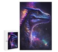 Hard Jigsaw Puzzle for Adults 1000 PCS Galactic Dinosaur Art Print-14 Puzzles for Teenagers But Fun And Humorous Challenging To Complete Stress Reduction Gifts 1000 PCS