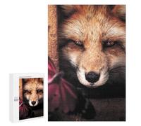 Hard Jigsaw Puzzle for Adults 1000 PCS Hiding Fox And Butterfly Puzzle for Adults Relax Games Difficult Challenge Challenging To Complete 1000 PCS