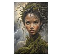 Hard Jigsaw Puzzle for Adults 1000 PCS Mossy Nymph Queen Jigsaws for Adults Hands-on Game A Work of Art Great Gift for Gaming 1000 PCS