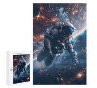 Hard Jigsaw Puzzle for Adults 1000 PCS Space Scuba Diver Puzzle for Adults Relax Games Difficult Challenge Challenging To Complete 1000 PCS