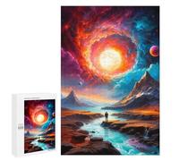 Hard Jigsaw Puzzle for Adults 1000 PCS Sun in The Sky Puzzle for Adults Relax Games Difficult Challenge Challenging To Complete 1000 PCS