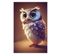 Hard Jigsaw Puzzle for Adults 1000 PCS Whispering Owl Majesty Adult Jigsaw Puzzle Hands-on Game Perfect Decoration Great Gift for Gaming 1000 PCS