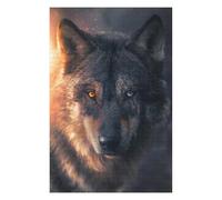 Hard Jigsaw Puzzle for Adults 1000 PCS Wolf's Gaze Wild Eyes Adult Jigsaw Puzzle Hands-on Game Perfect Decoration Great Gift for Gaming 1000 PCS