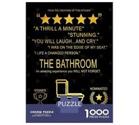Hard Jigsaw Puzzle for Adults 1000 Pieces 13 Quotes 13 Puzzle for Adults Hands-on Game Difficult Hard Birthday Present, Gifts, 52x38cm/1000pcs