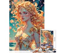 Hard Jigsaw Puzzle for Adults 1000 Pieces Aphrodite︰ Goddess of Love And Beauty Relaxing Games Perfect Decoration Home Decoration Toys Artists' Collection, Fine Arts (38x26cm)