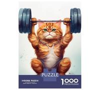 Hard Jigsaw Puzzle for Adults 1000 Pieces Bodybuilding Beast Teenager Puzzles Hands-on Game Staycation Kill Time Great Gift for Gaming 38x26cm/1000pcs
