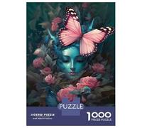 Hard Jigsaw Puzzle for Adults 1000 Pieces Butterfly Elegant Jigsaw Anti-Stress Toys Analysis And Logic Birthday Present, Gifts, 38x26cm/1000pcs