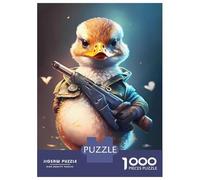 Hard Jigsaw Puzzle for Adults 1000 Pieces Captain Baby Duck Puzzles for Adults Family Games Pattern Assembly Challenging To Complete 52x38cm/1000pcs