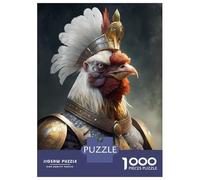 Hard Jigsaw Puzzle for Adults 1000 Pieces Chicken Adorable Jigsaw Brain Teaser Game Analysis And Logic Great Gift for Gaming 38x26cm/1000pcs