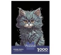Hard Jigsaw Puzzle for Adults 1000 Pieces Child Cat Vintage Puzzles for Adults Family Games Pattern Assembly Challenging To Complete 70x50cm/1000pcs