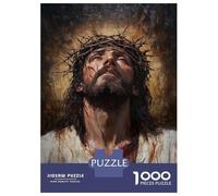 Hard Jigsaw Puzzle for Adults 1000 Pieces Christ's Crown of Thorns -1 Jigsaw Brain Teaser Game Analysis And Logic Great Gift for Gaming 38x26cm/1000pcs