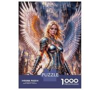 Hard Jigsaw Puzzle for Adults 1000 Pieces Colorful Archangel Jigsaw for Adults Relax Games Difficult Challenge Birthday Present, Gifts, 70x50cm/1000pcs
