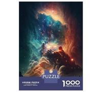 Hard Jigsaw Puzzle for Adults 1000 Pieces Cosmos Universe 4 Adult Jigsaw Puzzle Relax Games Enhance Memory Educational Challenge 70x50cm/1000pcs