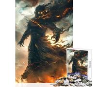 Hard Jigsaw Puzzle for Adults 1000 Pieces Creature in The Wind Puzzles for Teenagers Staycation Kill Time Fun Activities at Home Challenging Game Gifts (50x75cm)