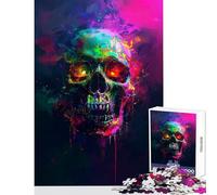 Hard Jigsaw Puzzle for Adults 1000 Pieces Crimson Specter Puzzles for Teenagers Staycation Kill Time Fun Activities at Home Challenging Game Gifts (38x52cm)