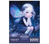 Hard Jigsaw Puzzle for Adults 1000 Pieces Cute Celestial Chibi Fairy Puzzles for Adults DIY Toys Improve Memory Birthday Present, Gifts, 38x26cm/1000pcs