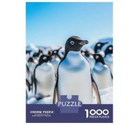 Hard Jigsaw Puzzle for Adults 1000 Pieces Cute Penguines Jigsaw Anti-Stress Toys Analysis And Logic Birthday Present, Gifts, 70x50cm/1000pcs