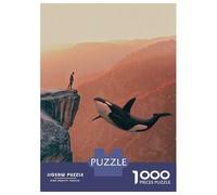 Hard Jigsaw Puzzle for Adults 1000 Pieces Deep Feeling Adult Puzzles Hands-on Game Home Decoration Educational Challenge 52x38cm/1000pcs