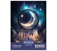 Hard Jigsaw Puzzle for Adults 1000 Pieces Dreamcatchers Quest Puzzles for Adults Toy Wall Decor Stress Reliever Birthday Present, Gifts, 52x38cm/1000pcs