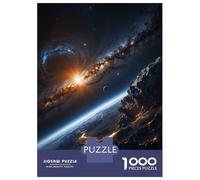 Hard Jigsaw Puzzle for Adults 1000 Pieces Earth from Space Adult Puzzles Relax Games Enhance Memory Great Gift for Gaming 70x50cm/1000pcs