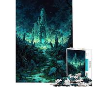 Hard Jigsaw Puzzle for Adults 1000 Pieces Echoes of Eden Fun Activities at Home Difficult Challenge Toy Wall Decor for Age 14+ Game (38x52cm)